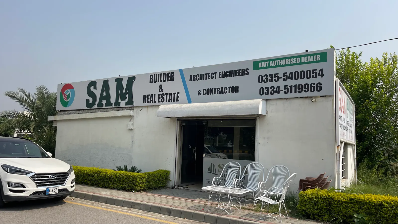 SAM Builder & Real Estate office, Block B, AWT D-18